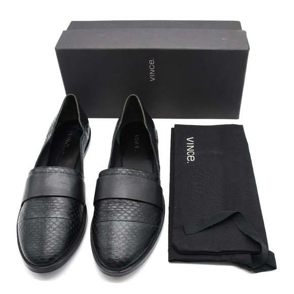 Vince Shoes - Vince Mason 2 Black Landsnake 11